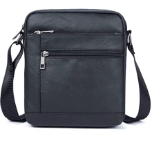 Мужская сумка через плечо Buffalo Bags черная (SHIM7604A-black): Пол Мужской