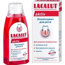 Lacalut aktiv Ополіскувач для ротової порожнини 300 ml: Призначення Укрепление