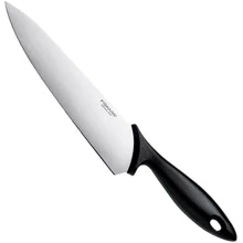 Кухонний ніж кухарський Fiskars Essential 21,4 см (1065565): Лезо Нержавеющая сталь