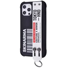 Чехол для iPhone SkinArma Bando TPU+PC Case Black for iPhone 12 Pro Max: Цвет черный