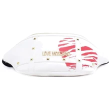 Жіноча поясна сумка Love Moschino Borsa PU JC4073PP1CLG110A біла (8051578172059): Стать жіночий