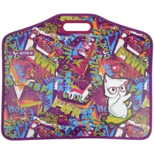 Портфель на липучке Kite Chilling Cat 1 отделение A3+ (k22-208-01): Тип Портфель