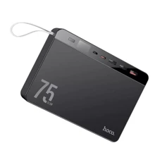 Внешний аккумулятор Hoco Power Bank 75000mAh О94 Overlord 22.5W Black: Количество USB 4