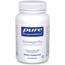 Бустер тестостерона Pure Encapsulations Ashwagandha 60 caps Ашваганда: Тип Комплексные бустеры