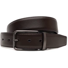 Чоловічий ремінь Borsa Leather коричневий (V1DKX01-brown): Стать Мужской