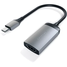 Адаптер Satechi Adapter USB-C to HDMI Space Grey (ST-TC4KHAM): Колір сірий