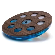 Степ платформа и балансировочная платформа NOHRD Eau-Me Classic Walnut (PB-NH-21.103): Вид Балансировочная платформа
