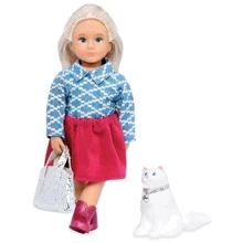 Кукла LORI 15 см Кайденс и кошка Кики (LO31053Z): Возраст от 3 лет