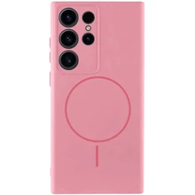 Чехол для телефонов Lakshmi Case Silicone Cover Full Camera MagFit Light Pink for Samsung S918 Galaxy S23 Ultra: Совместимость Samsung S918 Galaxy S23 Ultra
