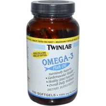 Twinlab Omega-3 Fish Oil 100 caps (TWL-03217): Тип Омега 3