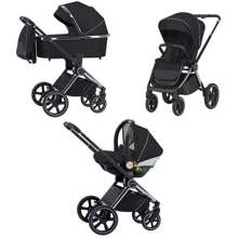 Коляска універсальна 3 в 1 Carrello Ultimo CRL-6512 Sable Black: Тип коляски Универсальная коляска (3-в-1)