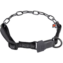 Ошейник для собак Sprenger Adjustable Collar with Assembly Chain среднее звено черный вороненая сталь 3 мм 55-60 см (51151): Производитель Sprenger