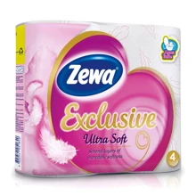 Zewa Exclusive Ultra Soft туалетний папір чотиришарова 4 шт.: Класифікація Мас-маркет