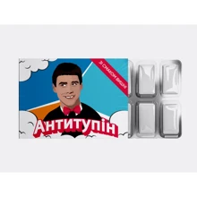 Жвачка Жевательная резинка PAPAdesign "Антитупин" со вкусом вишни: Производитель PAPAdesign