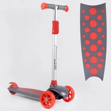Самокат Best Scooter серо-красный (LК-52003): Количество колес 3