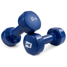 Гантель Hop-Sport HS-V060DC 2 x 6 кг: Вес гантели, кг 6
