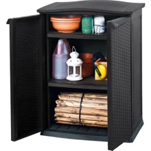 Скринька для зберігання Keter Compact Garden Base 230 л сірий (7290103654320): Виробник Keter