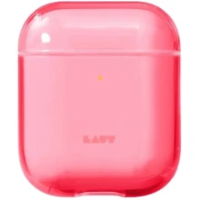 Чехол для наушников LAUT Crystal X Electric Coral (L_AP_CX_R) for Apple AirPods 2 2019: Тип Чехол