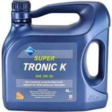 Моторна олива Aral Super Tronic K 5W-30 4л: Тип Синтетическое