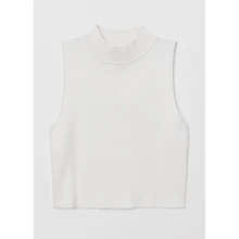 Топ H&M 4400174 L белый: Состав Полиэстер, Хлопок, Эластан