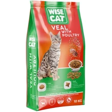 Сухой корм Wise Cat 10 кг Veal with poultry - Телятина с домашней птицей для взрослых кошек 10 кг (4820111141616): Тип Сухой корм