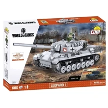 Конструктор COBI World Of Tanks Леопард 1, 600 деталей COBI-3037: Количество деталей, шт. 600