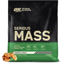 Гейнер Optimum Nutrition Serious Mass 5440 g /16 servings/ Cookies Cream: Пол Унисекс