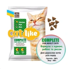 Сухий корм Nutra 5 Stars Catlike Complete для котів з куркою, рибою та рисом 10 кг (4820139950504): Тип Сухий корм