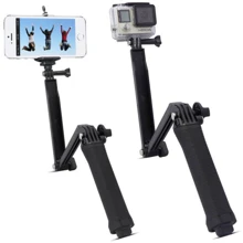 Монопод, штатив, держатель - 3-Way для Gopro, SJCAM, Xiaomi и других экшен камер (код XTGP217): Тип аксессуара Монопод