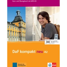 DaF kompakt neu A2: Kurs-und Übungsbuch mit Audios: Виробник Klett