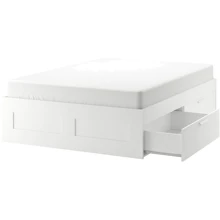 Каркас кровати с ящиками ІКЕА Brimnes 140х200 см (799.029.35): undefined undefined