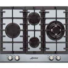 Варочная поверхность газовая Kaiser KCG 6390 W Turbo Romb: Расположение панели спереди