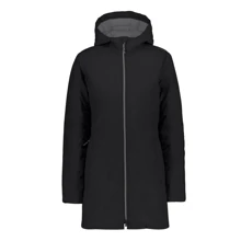 Куртка CMP Woman Parka Fix Hood 38Z1726-07UD 42 (34) черная демисезон с капюшоном: Сезон Демисезон