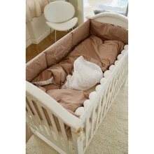 Детская постель Twins Fluffy Puffy mocca темно-бежевый (4076-TFP-201): Тип постельный комплект