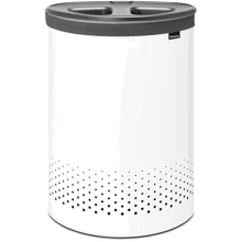 Корзина для белья Brabantia Laundry Bin White 55 л с двумя отделениями (304903): Производитель Brabantia