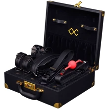 БДСМ-набор LOCKINK Moonlight Treasure Chest - Black Set: Производитель LOCKINK