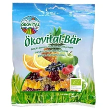 Цукерки желейні Okovital Ведмедики органічні 80 г (4038857116014): Вага, г 80