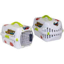 Переноска для котов и собак Moderna Trendy Runner Graffiti Street с металлической дверцей и замком IATA 51x31x34см: Производитель Moderna