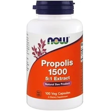 Now Foods Propolis 1500 mg 100 veg caps: Форма выпуска Капсулы