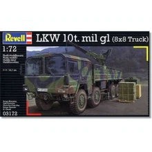 Пластиковая модель Revell грузовика MAN 10t milgl. 8x8 для склеивания (RV03172): Производитель Revell