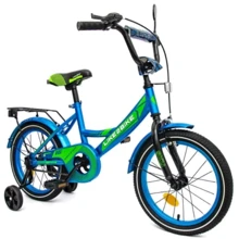 Велосипед підлітковий 2-х колісний 16'' 211602 (RL7T) Like2bike Sky, блакитний, рама сталь, з дзвінком: Діаметр коліс, дюймів 16