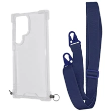 Чехол для телефонов WAVE Clear Case with Strap Midnight Blue for Samsung S918 Galaxy S23 Ultra: Совместимость Samsung S918 Galaxy S23 Ultra