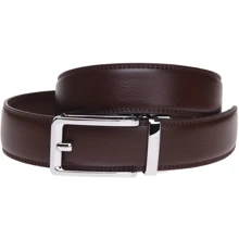 Чоловічий ремінь Borsa Leather коричневий (v1n447-1A): Стать Чоловік