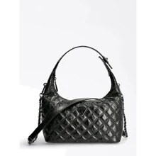 Женская сумка хобо Guess Cessily Hobo черная (HWKM7679020-BLA): Пол Женский