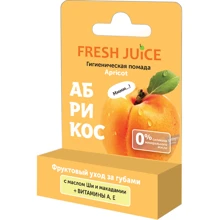 Fresh Juice Гигиеническая помада абрикос с маслом ши 3.6 g: undefined undefined
