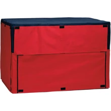 Накидка на клітку Pet Pro для собак і котів червона нейлон 49x36x40 см: Виробник Pet Pro