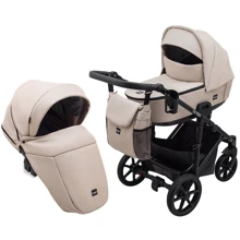 Коляска 2 в 1 Bair Ultra ECO кожа 100% U-22 Латте (680612): Тип коляски Универсальная коляска (2-в-1)