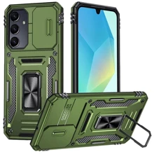 Чехол для телефонов Mobile Case Camshield Army Ring Army Green for Samsung A366 Galaxy A36 5G / A566 Galaxy A56 5G: Совместимость Samsung A366 Galaxy A36 5G / A566 Galaxy A56 5G