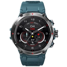 Смарт-часы Zeblaze Stratos 2 Steel Blue: Дисплей 1.3" AMOLED (320х360) / 326 ppi