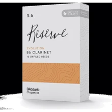 Трости для кларнета D'ADDARIO ORGANIC RESERVE EVOLUTION BB CLARINET #3.5 - 10 PACK: Производитель RICO